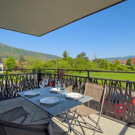 Parking Prive - Acces Pmr - Terrasse Vue Chateaux - 2 Lits شقة Châtenois